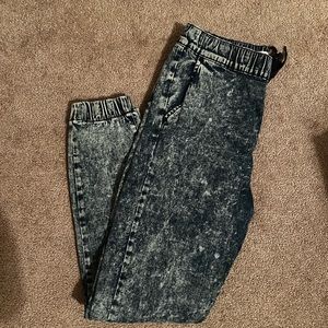 Acid Wash Joggers